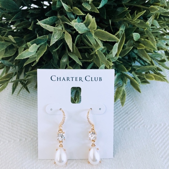 Charter Club Earrings - Picture 1 of 4